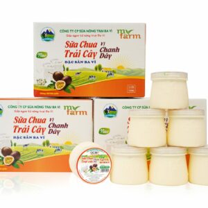 Sữa Chua Trái Cây Vị Chanh Dây