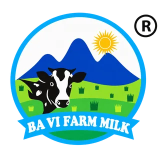 Logo Ba Vì Farm Milk