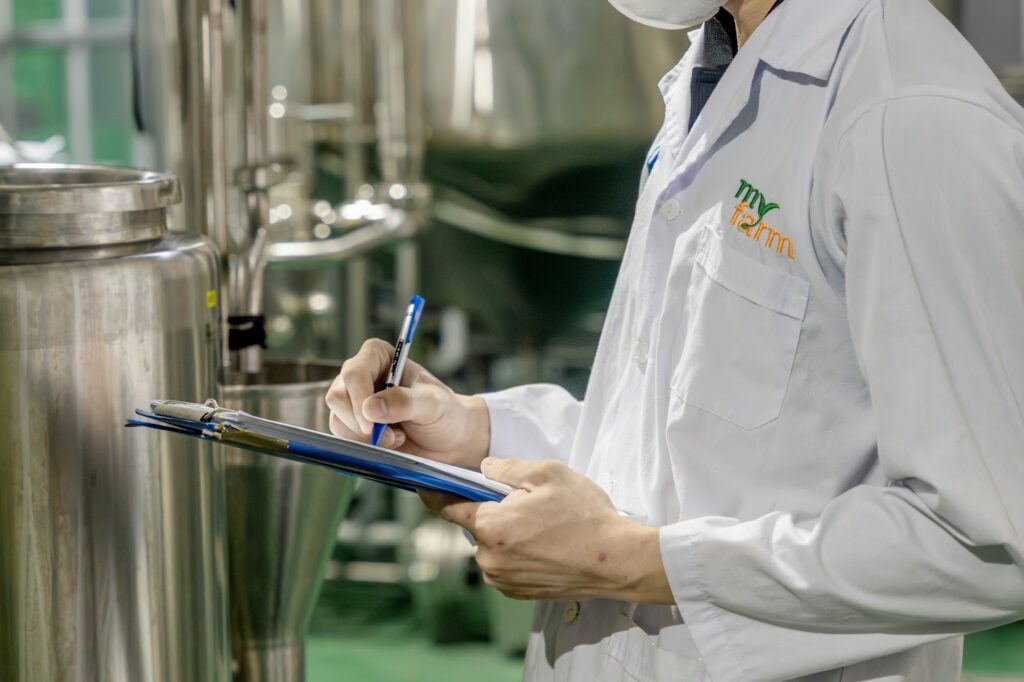 Kiểm nghiệm và giao hàng MyFarm