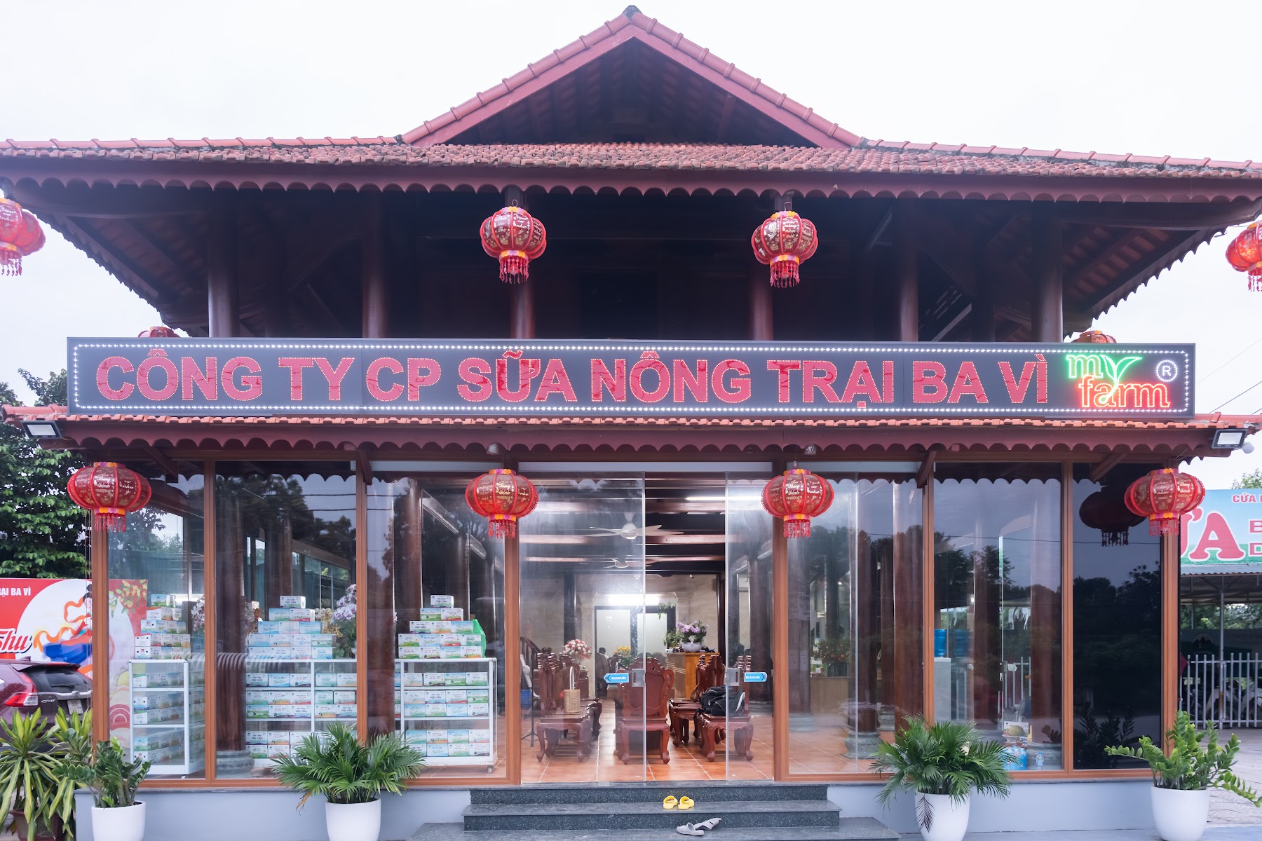 Hình ảnh thực tế tại MyFarm, Ba Vì