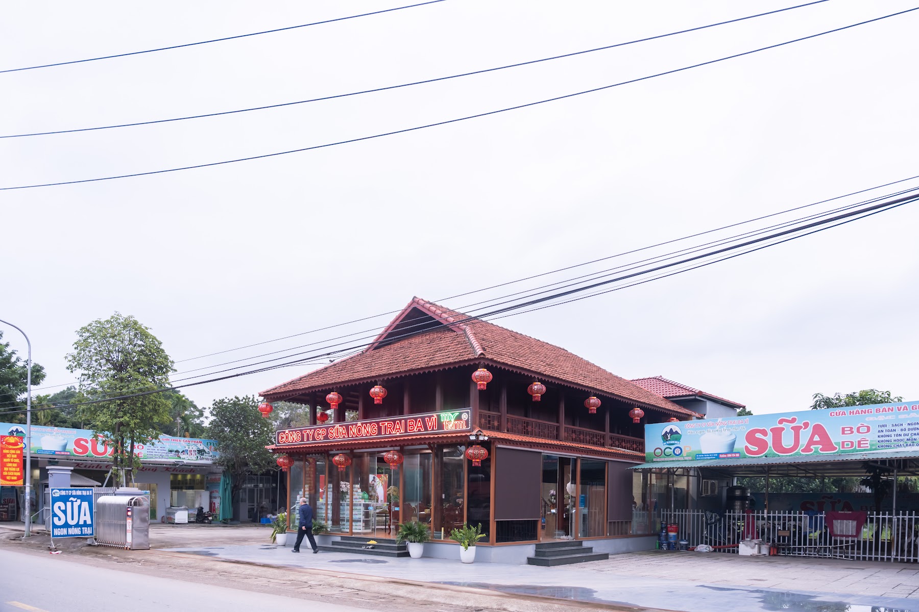 Không gian đón khách tại MyFarm