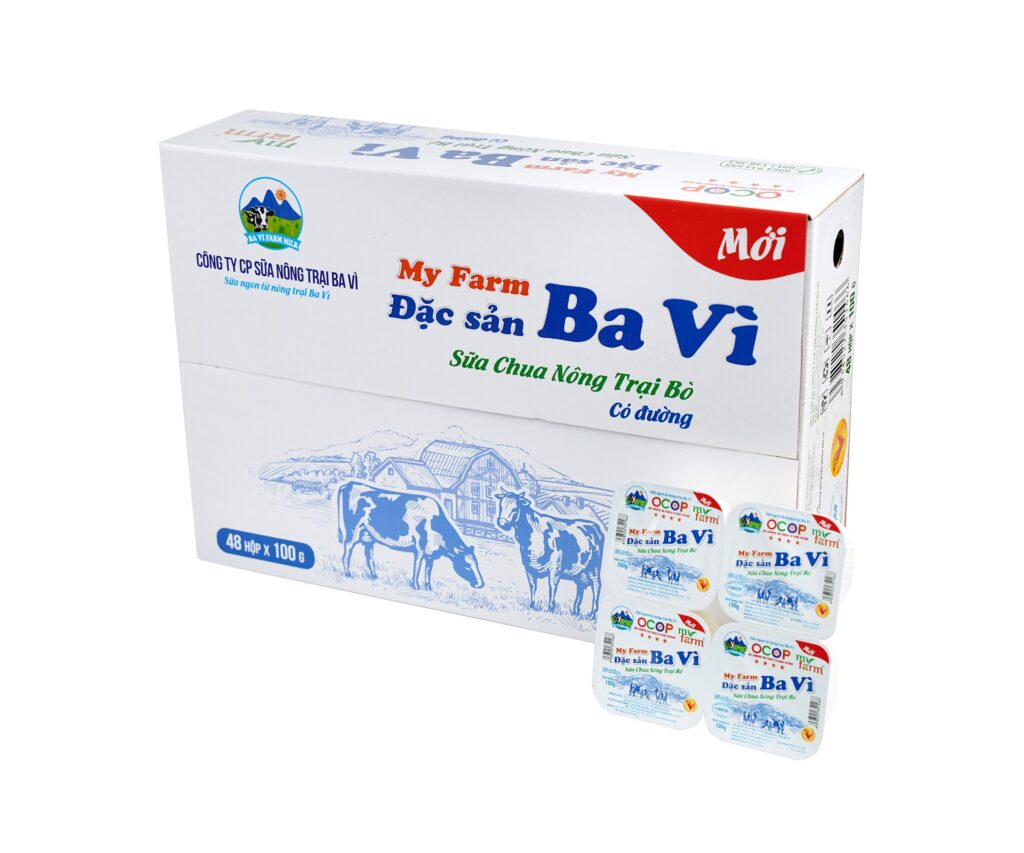 Sữa chua Nông Trại Bò vỉ có đường MyFarm