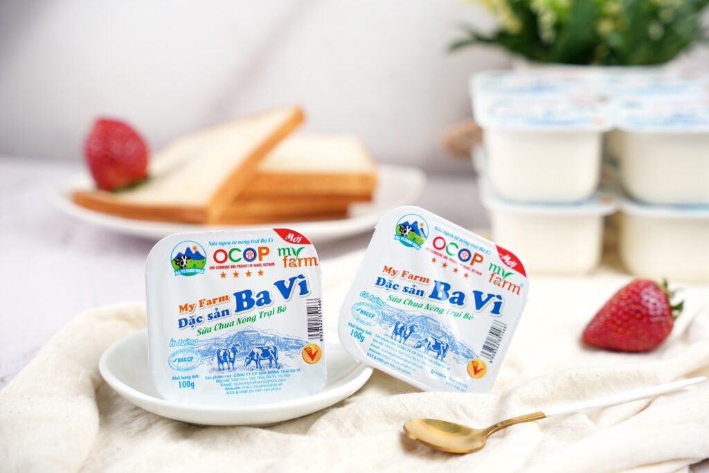 Sữa chua Nông Trại Bò vỉ có đường MyFarm