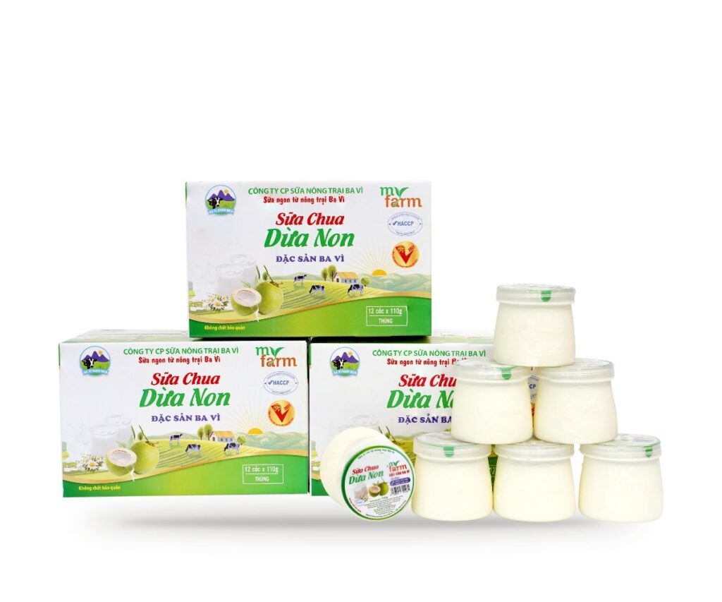 Sữa chua Dừa Non MyFarm