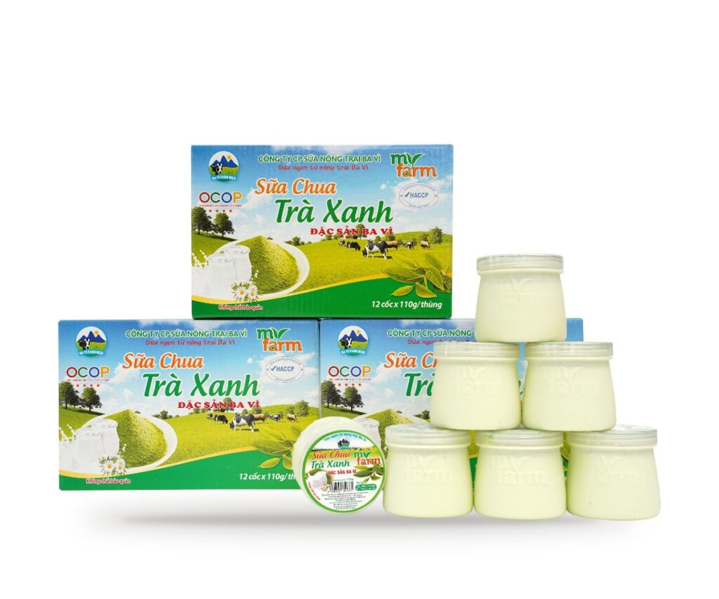 Sữa chua Trà Xanh MyFarm