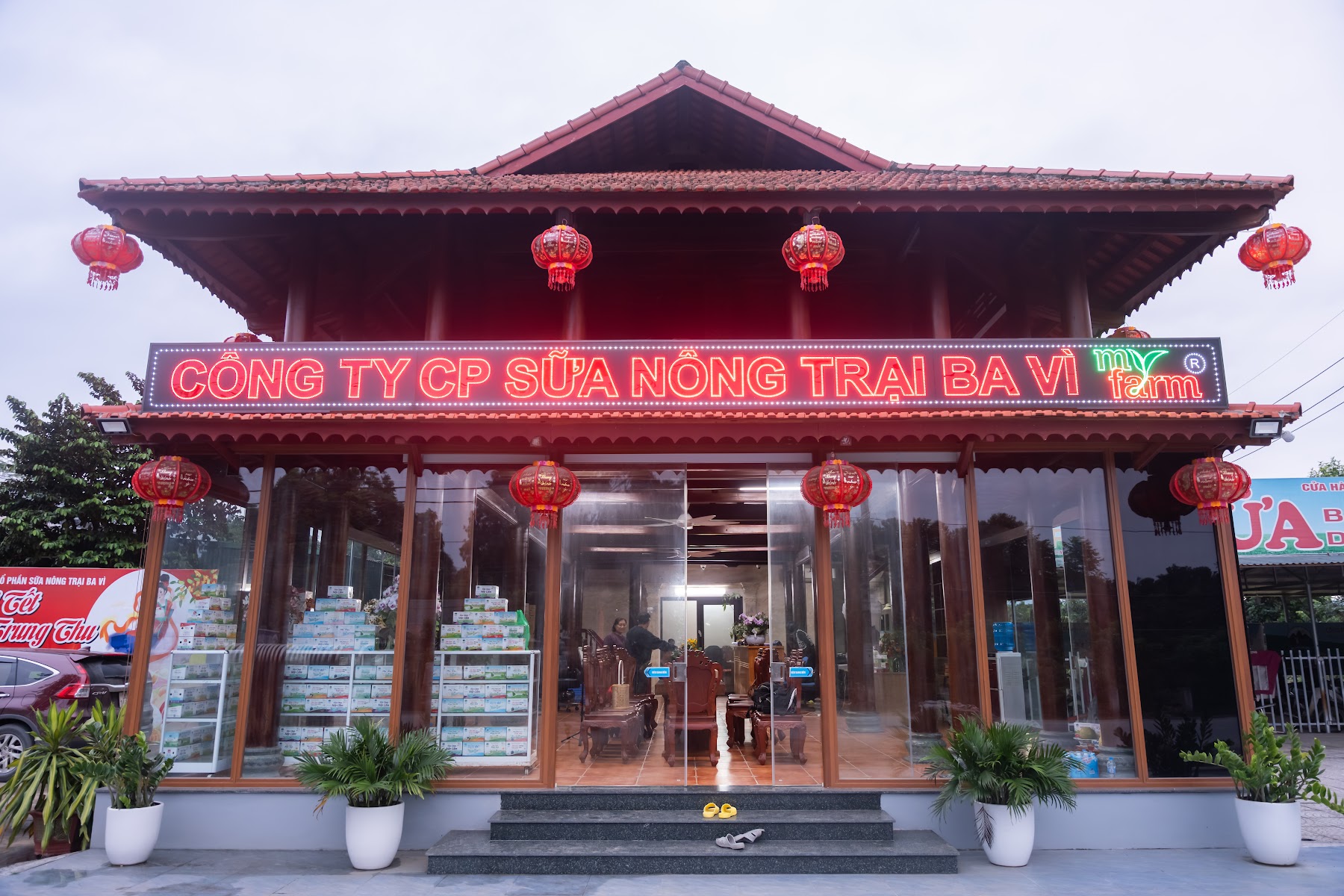 Trụ sở Công ty CP Sữa Nông Trại Ba Vì