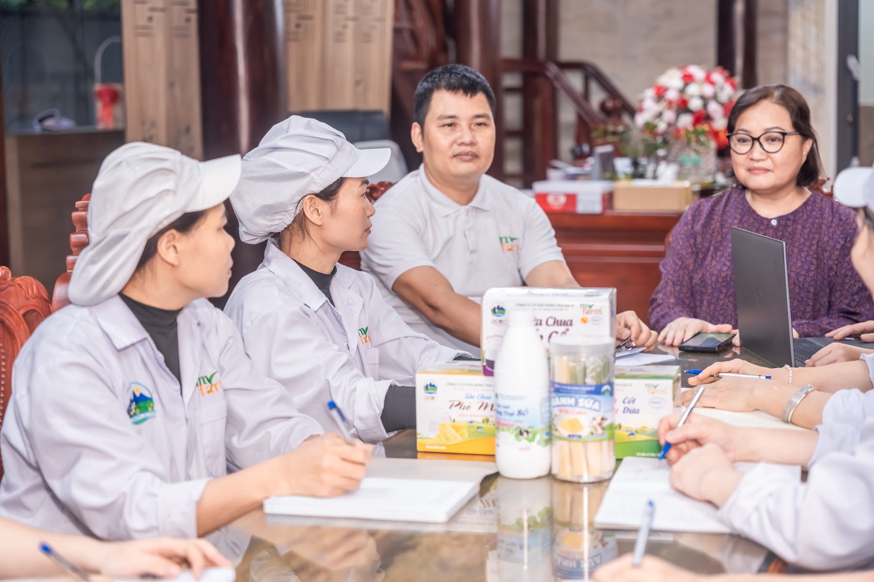 Buổi trao đổi sản phẩm tại MyFarm