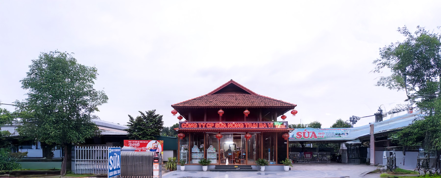 Trụ sở Công ty CP Sữa Nông Trại Ba Vì