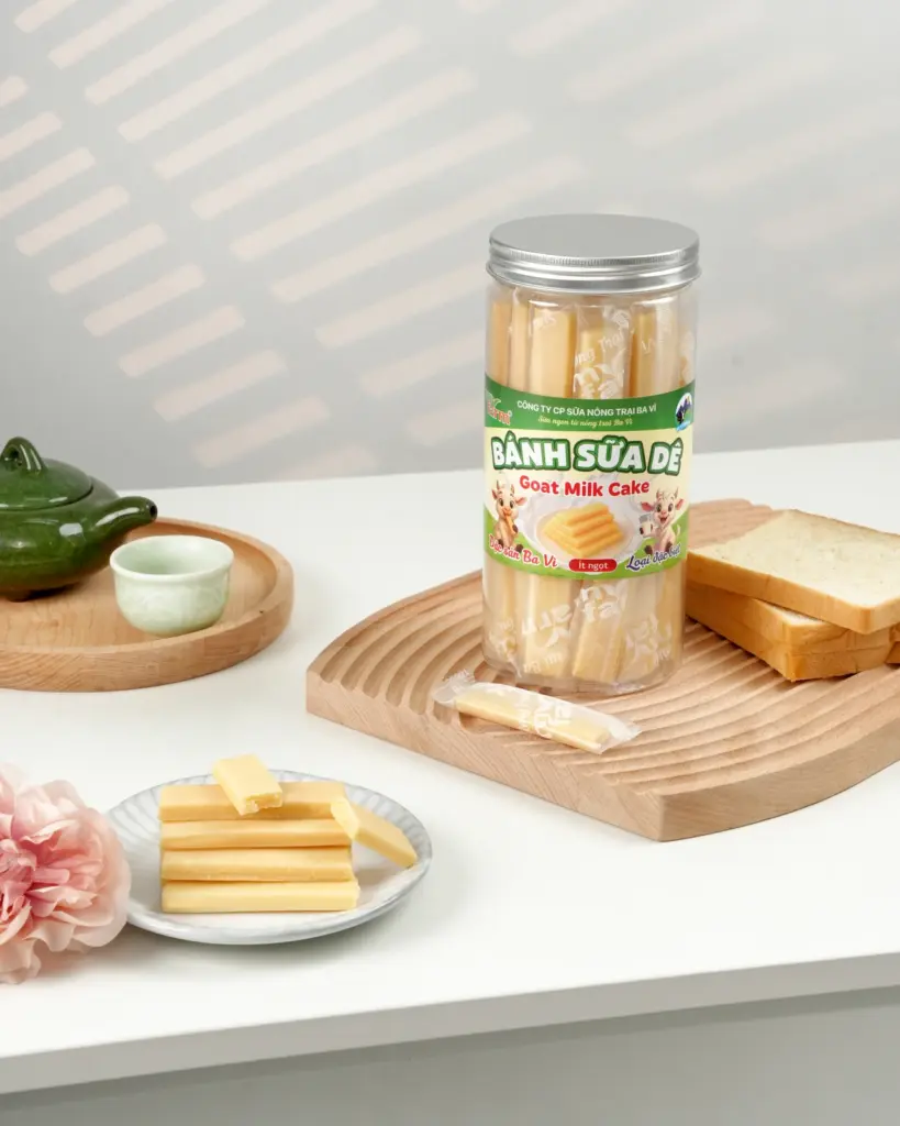 Bánh sữa dê Mềm Cao Cấp Myfarm