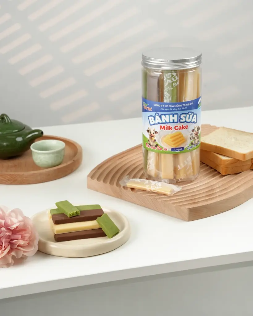 Bánh sữa Mix Vị Mềm Cao Cấp Myfarm