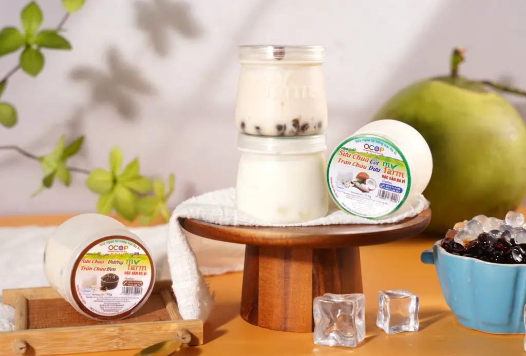 Sữa chua Trân Châu Cốt Dừa Myfarm